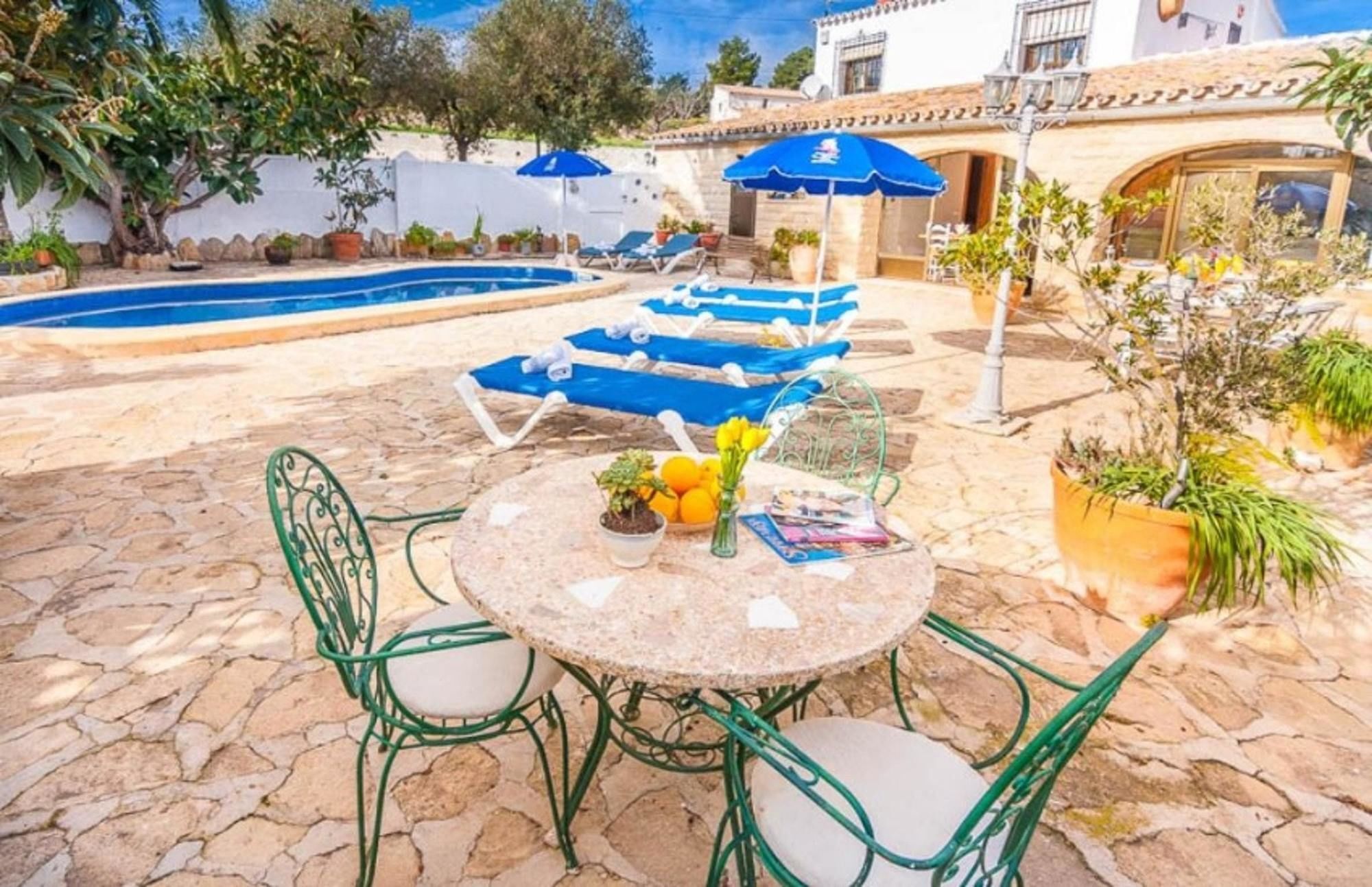 Villa With 3 Bedrooms In Benissa, With Private Pool, Enclosed Garden A Exteriör bild